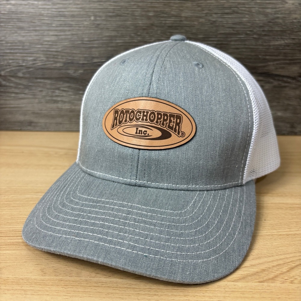 Rotochopper Hat‎ Cap Snap Back Gray Logo Outdoors Adjustable